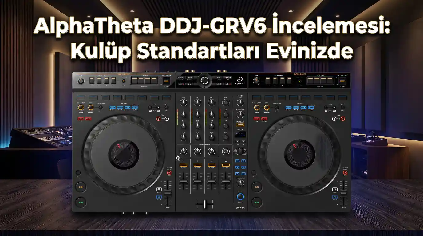 AlphaTheta DDJ-GRV6 İncelemesi: Kulüp Standartları Evinizde